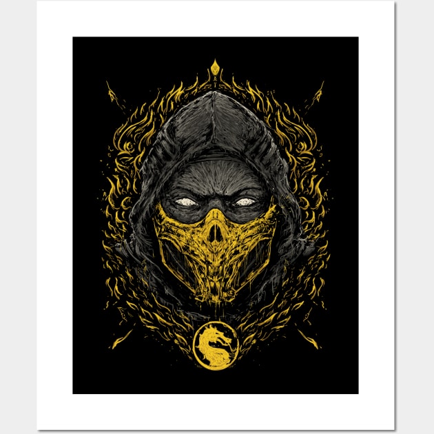 Scorpion Wall Art by Bodya